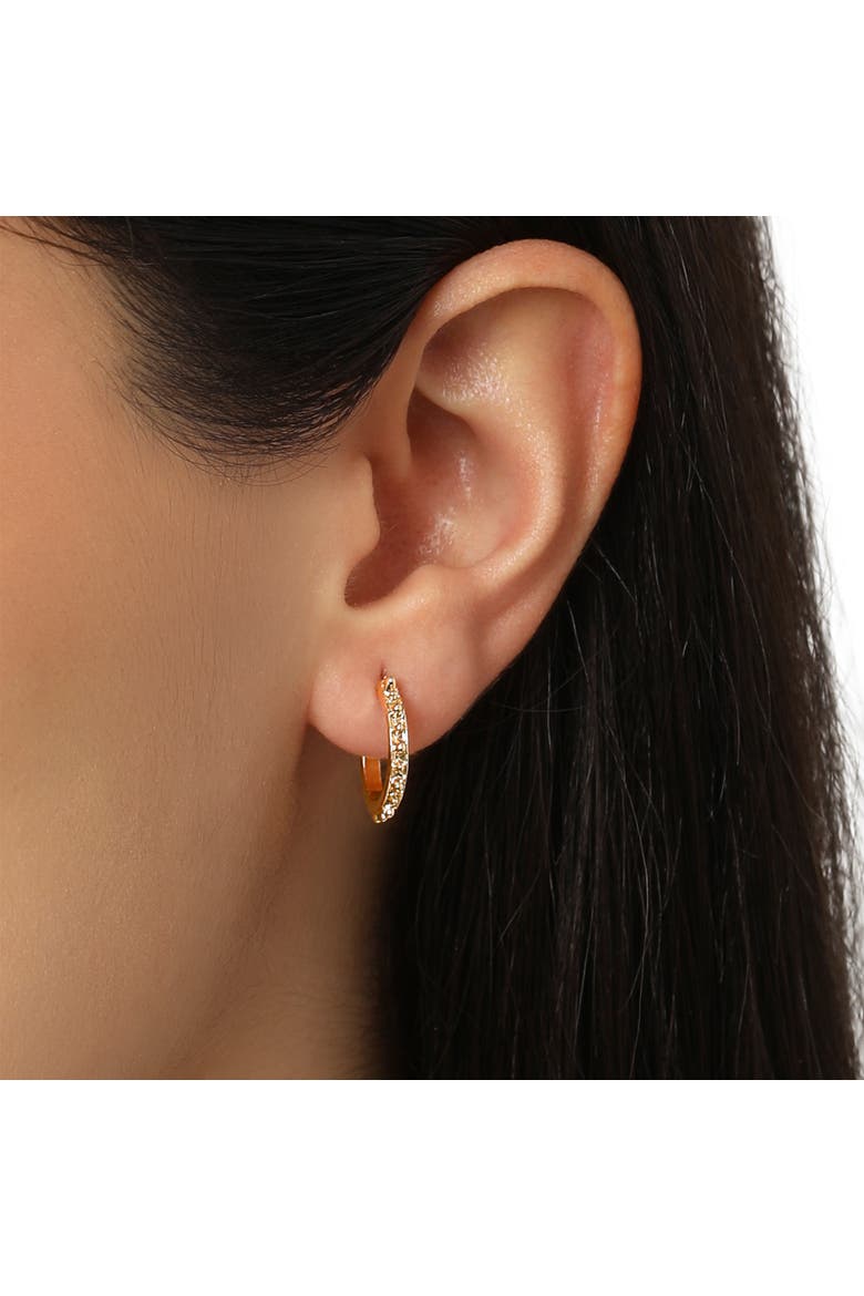 Gold-Tone Evil-Eye, Heart & Star Stud & Hoop Earring Set, 9 Pairs, Alternate, color, Gold tone