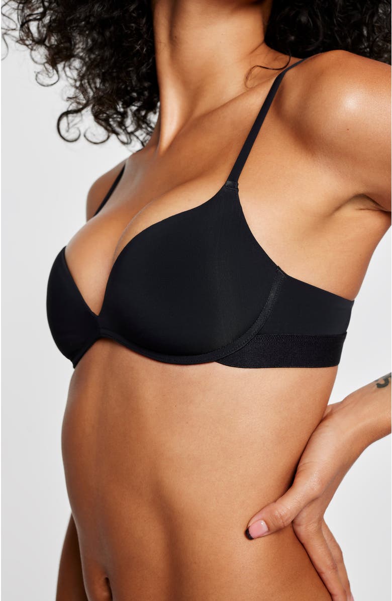 Pepper Zero-G Wirefree Lift Up Bra, Alternate, color, Black