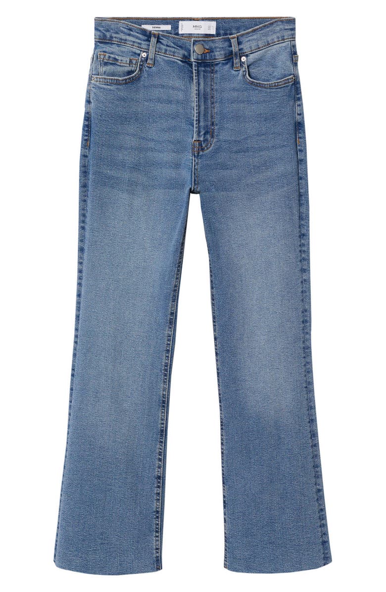 MANGO High Waist Bootcut Jeans, Alternate, color, 