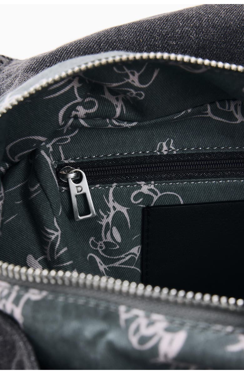 Desigual x Disney Mickey Mouse Medium Denim Backpack, Alternate, color,