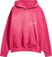 PURPLE BRAND Ombré Cotton Graphic Hoodie