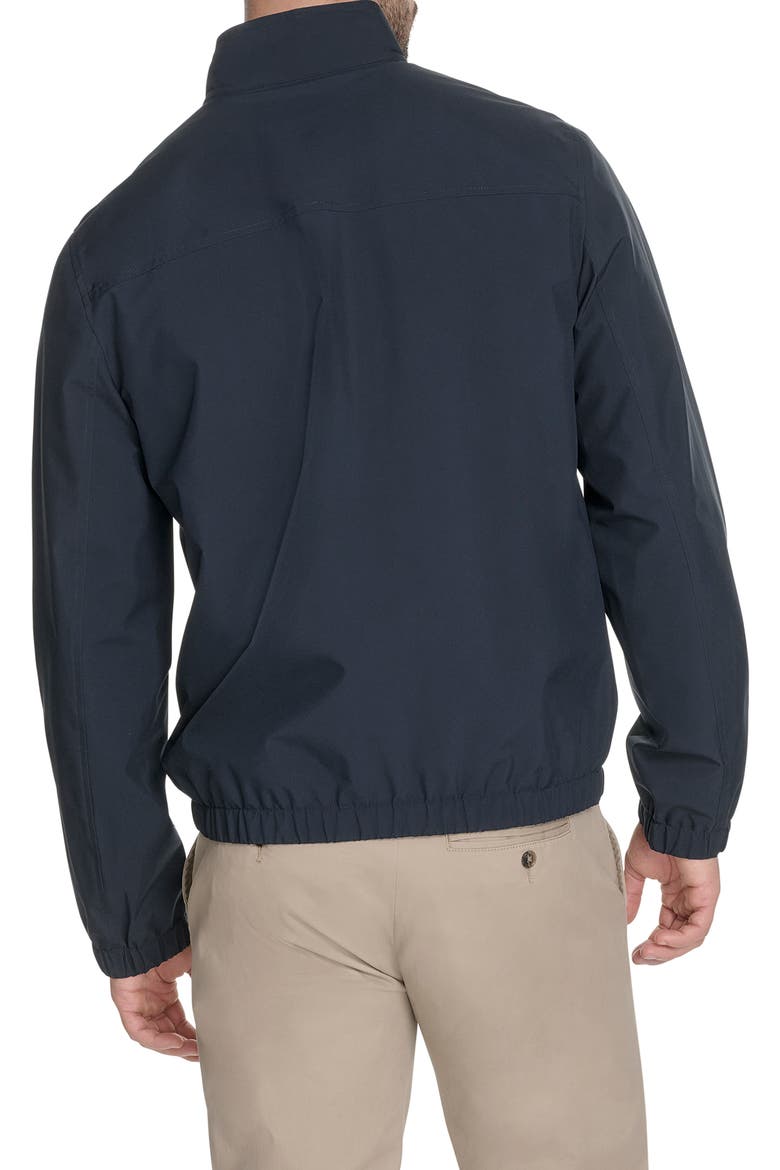 Stretch Bomber Jacket, Alternate, color, NAVY