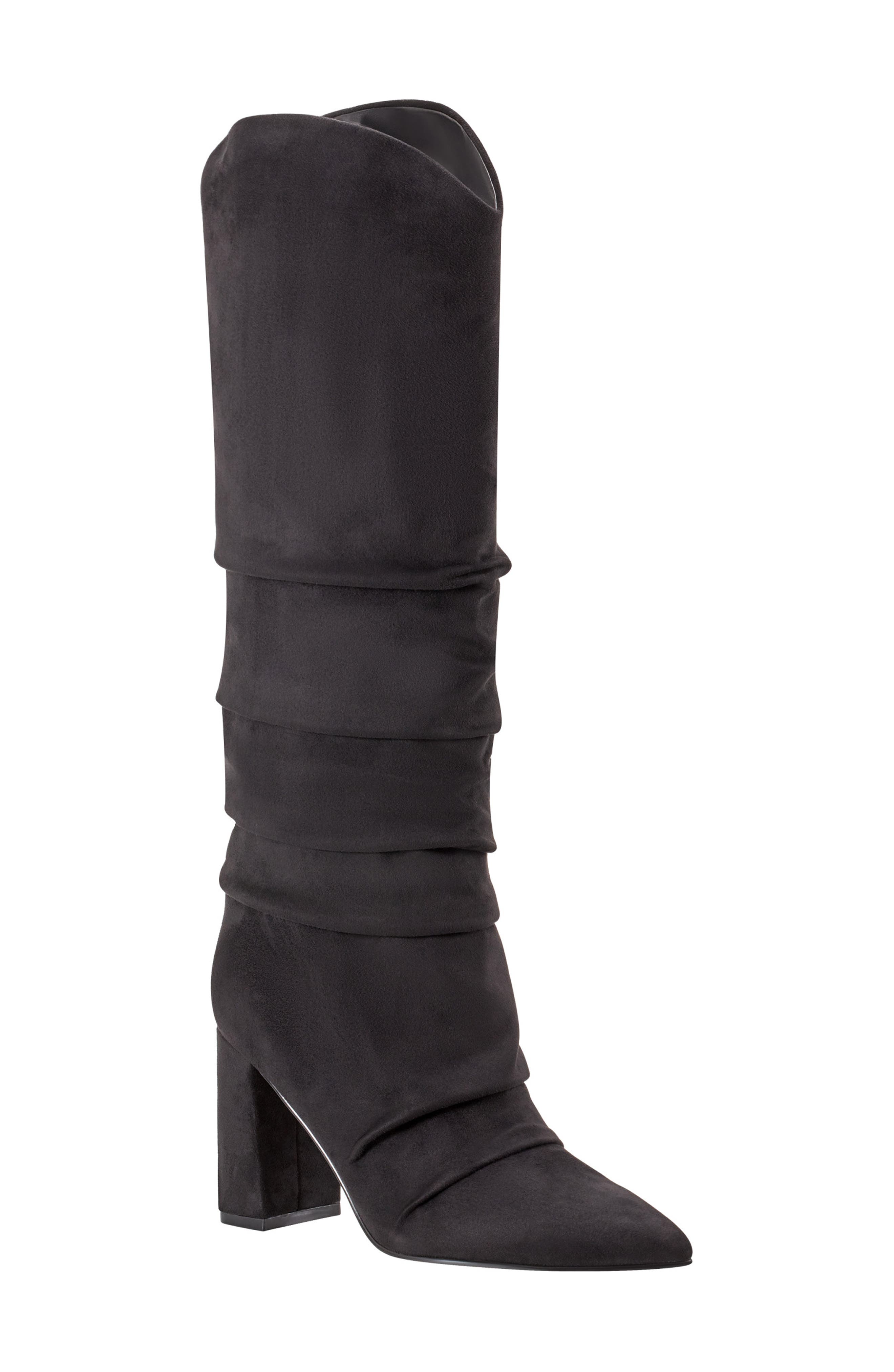 Marc Fisher Pointed Toe Knee High Boot