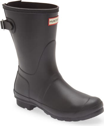 Hunter Original Short Back Adjustable Rain Boot (Women  display picture 2