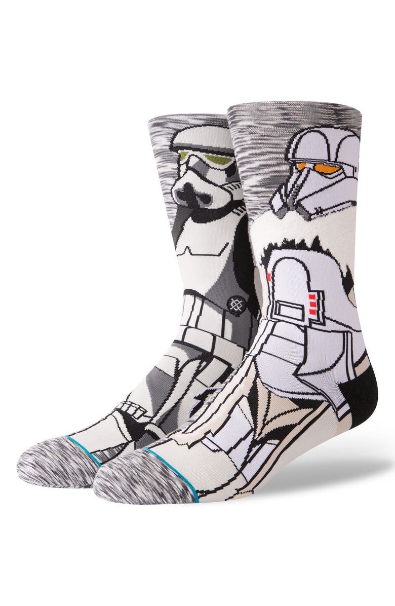 Stance Star Wars Troop Socks, Main, color, 