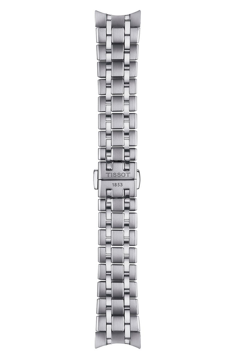 Tissot Chemin des Tourelles Powermatic 80 Bracelet Watch, 34mm, Alternate, color, Silver