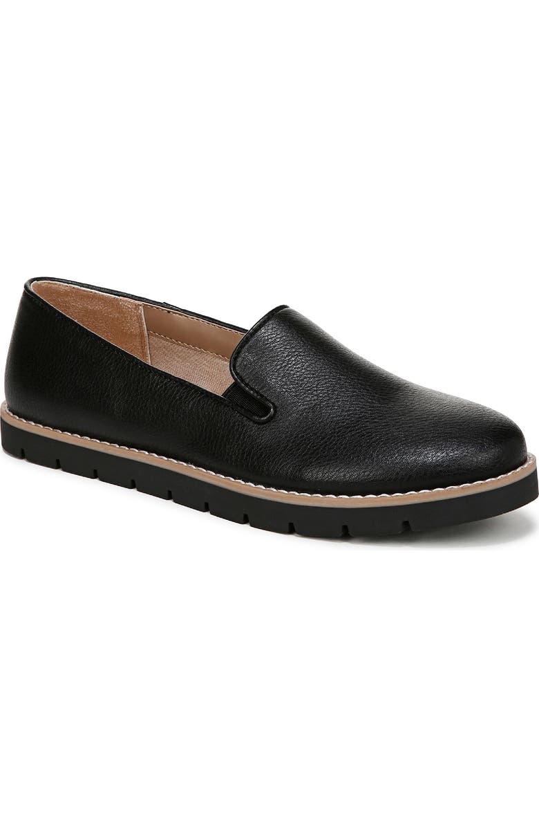 LifeStride Ultra Loafer, Main, color, Soft Tumbled Black/ Black