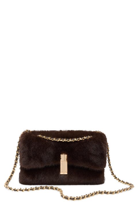 Alicitaa Faux Fur Crossbody Bag