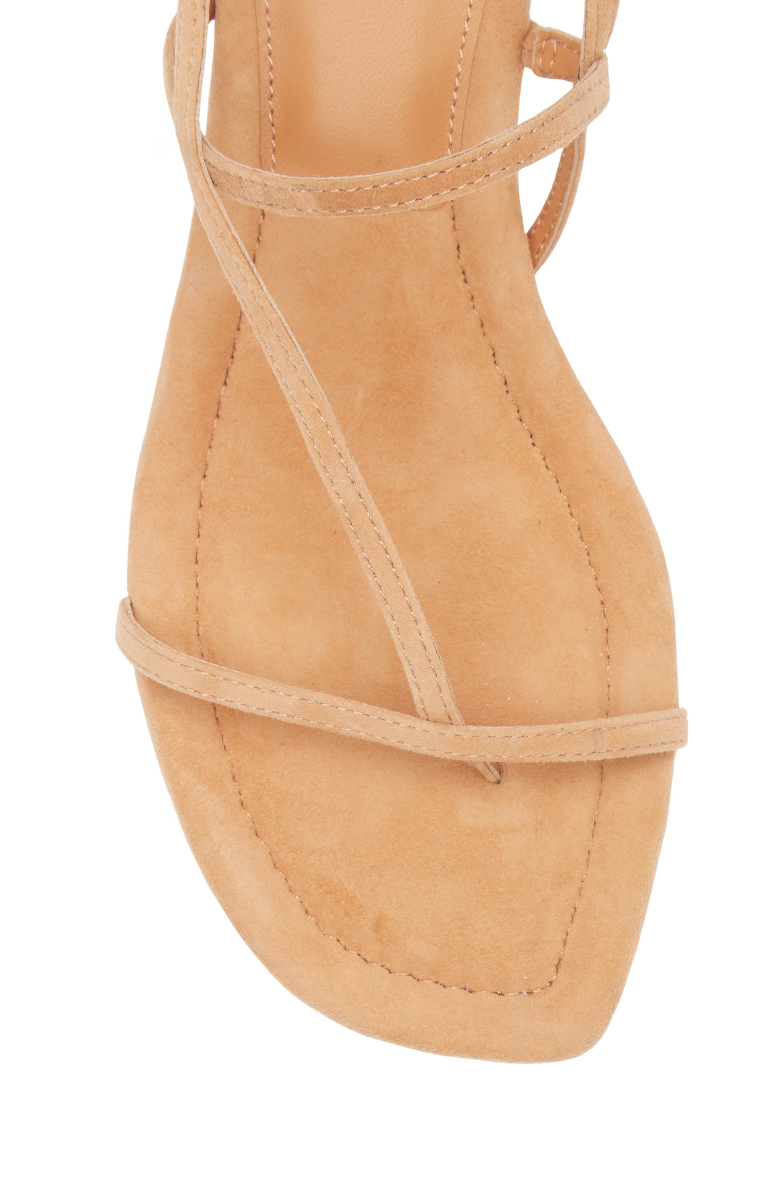 Madewell Tonio Strappy Sandal, Alternate, color, Sunbaked Clay
