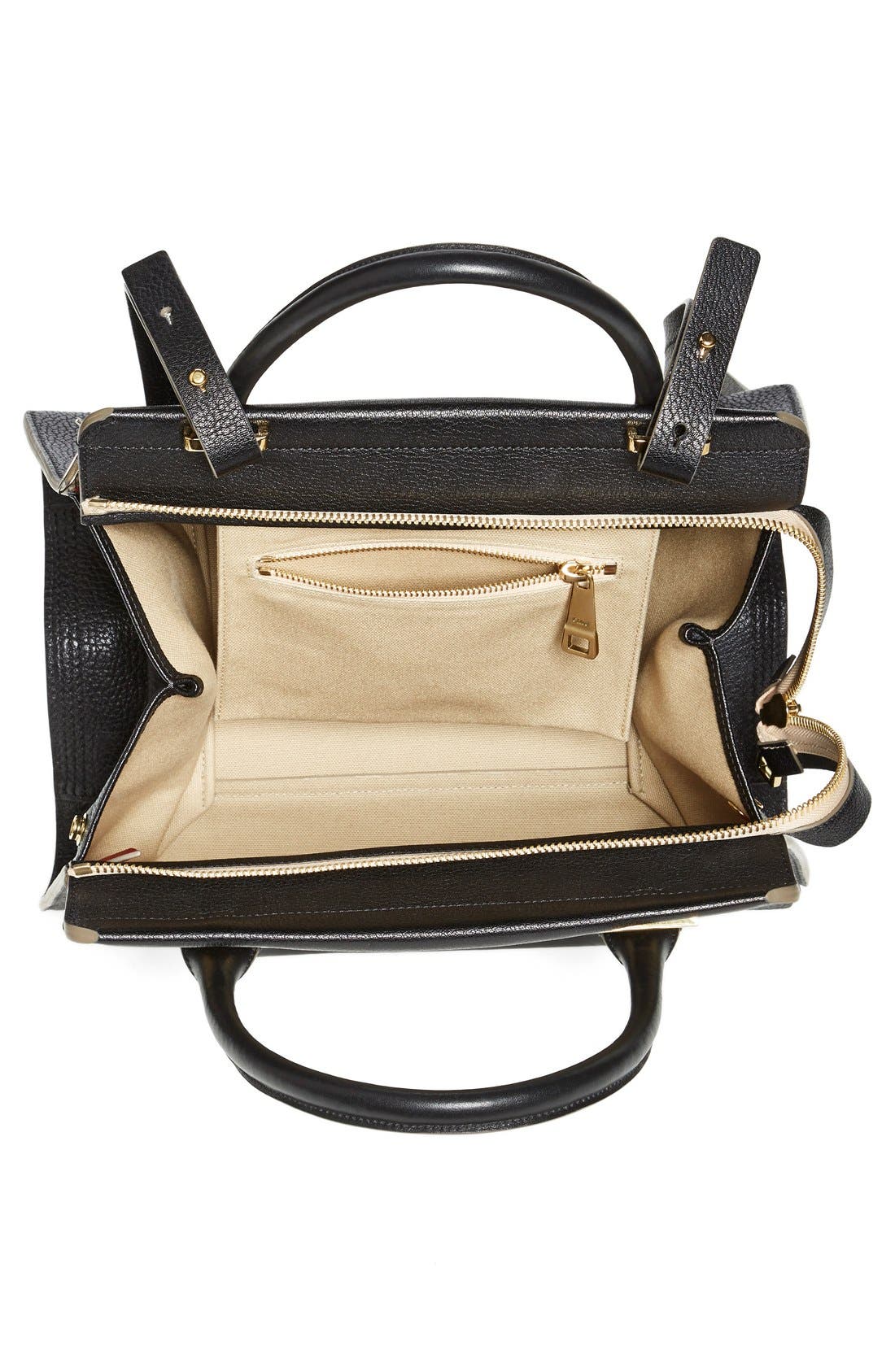 Chloé 'Everston - Medium' Calfskin Satchel, Alternate, color, 