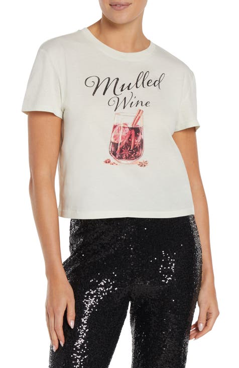 Mulled Wine Jamie Cotton Graphic T-Shirt