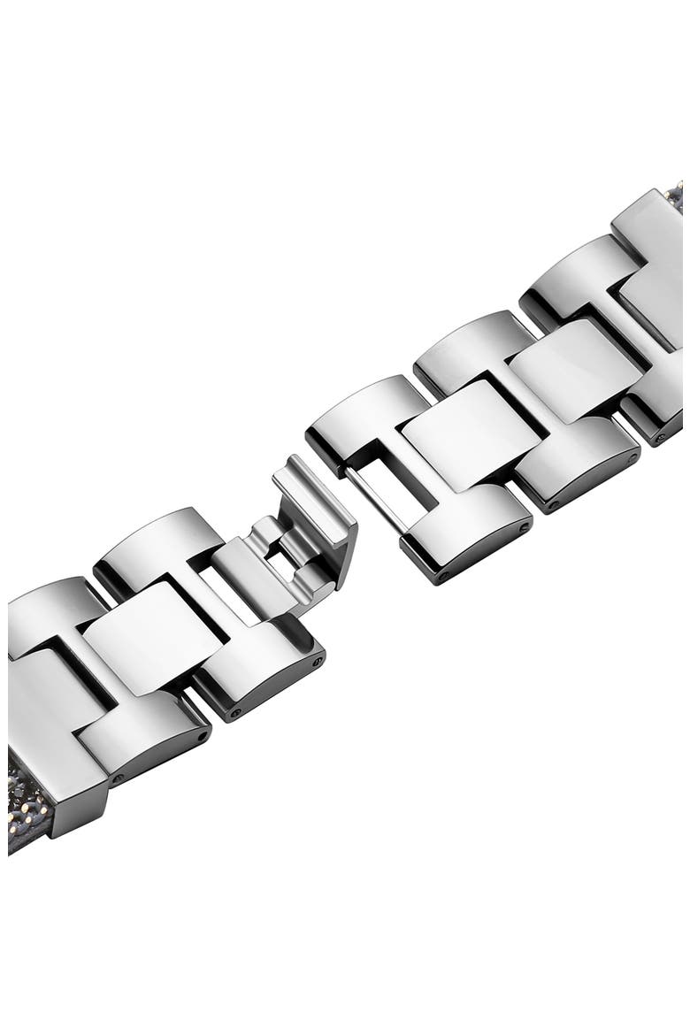 Beaded Apple Watch® Bracelet Watchband, Alternate, color, SILVER