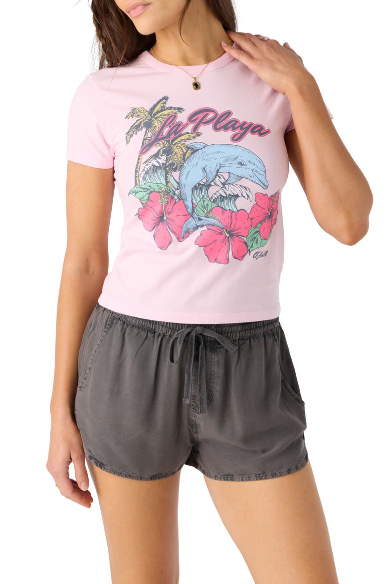 La Playa Graphic T-Shirt, Alternate, color, FAIRY TALE