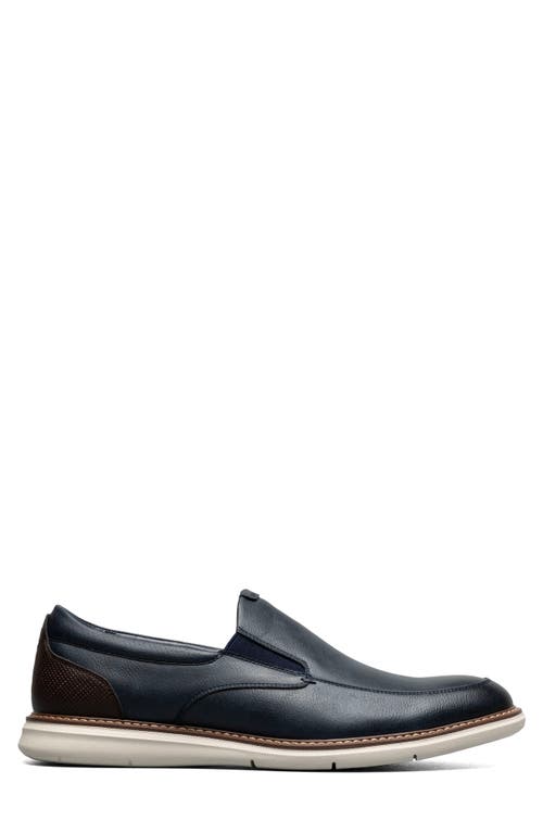 Nunn Bush Chase Moc Toe Loafer In Navy Multi