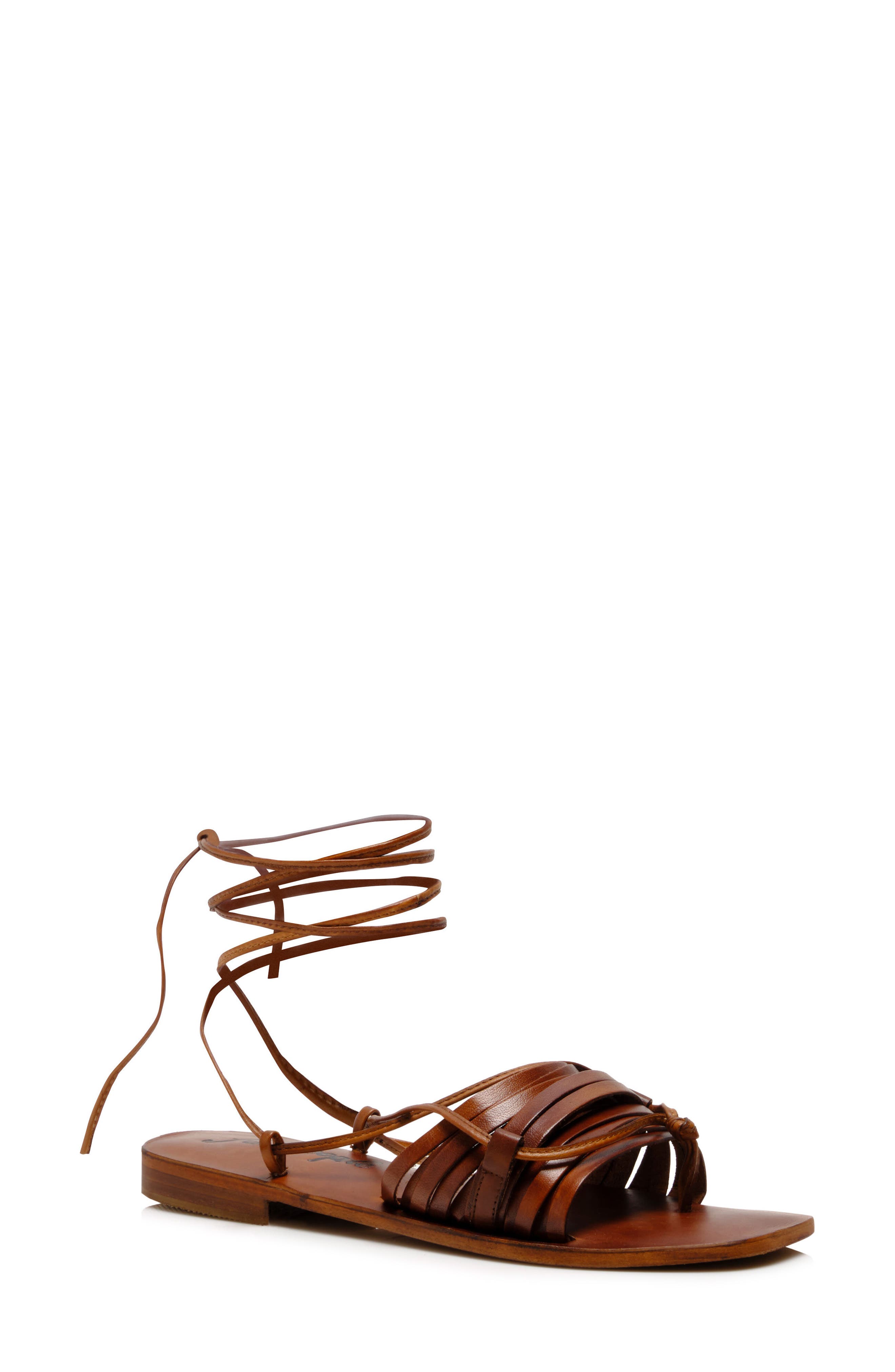 Free People Cami Huarache Wrap Sandal, Main, color, 