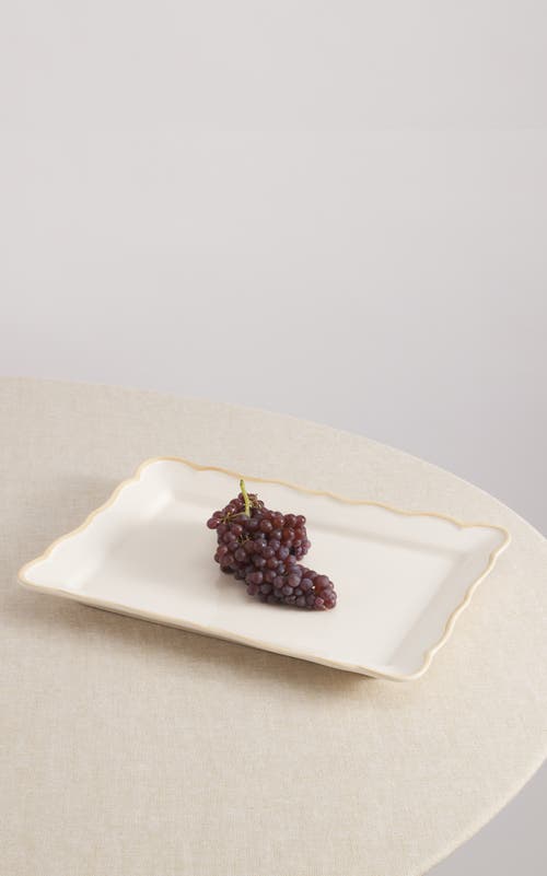 Maison Madison Home Rectangular Platter 15,4'' X 11'' In Colette