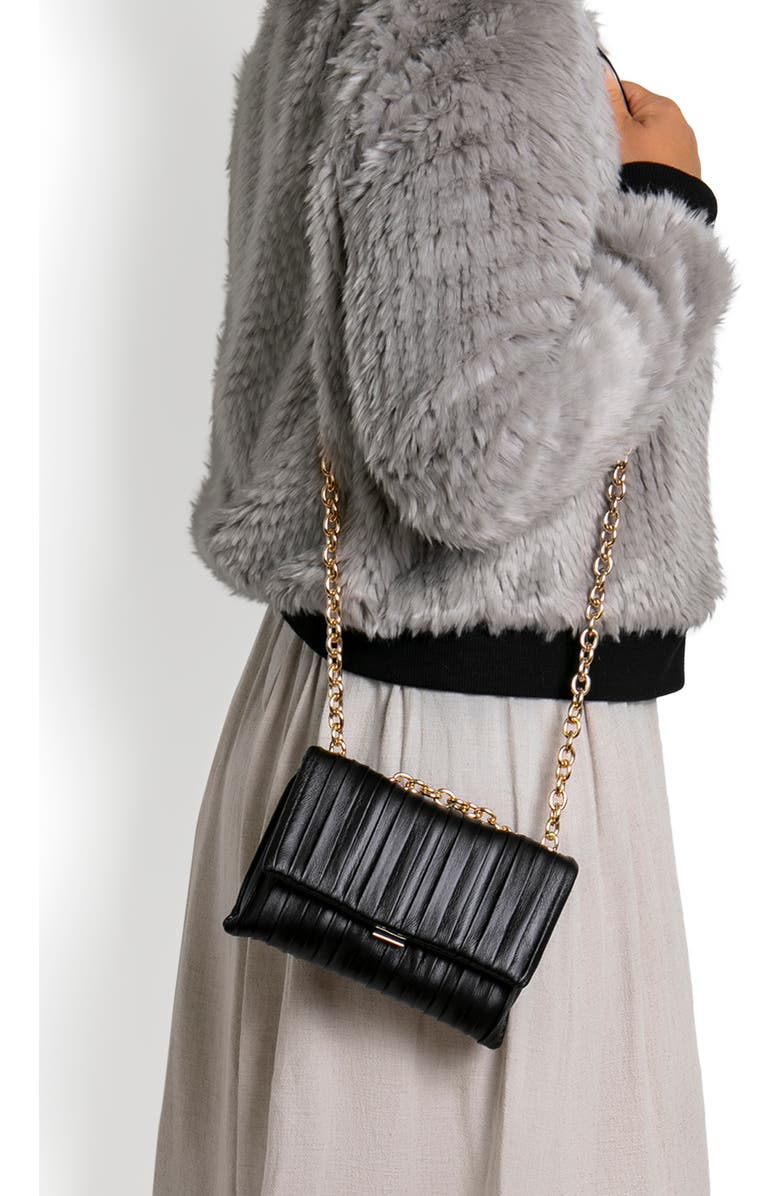 HOUSE OF WANT Small How We Slay Vegan Leather Shoulder Bag, Alternate, color,