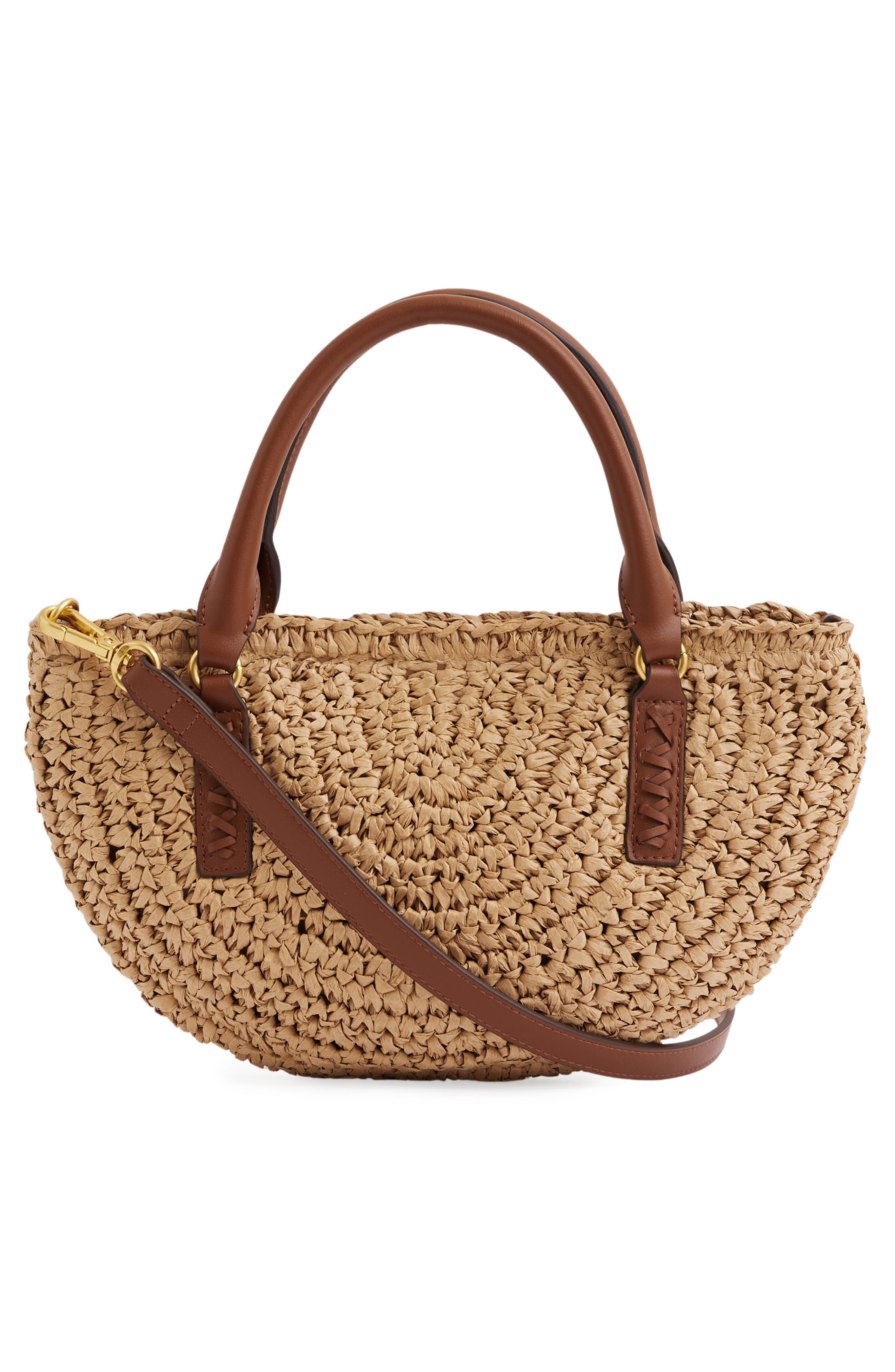Reiss Eden Woven Top Handle Bag, Alternate, color, 