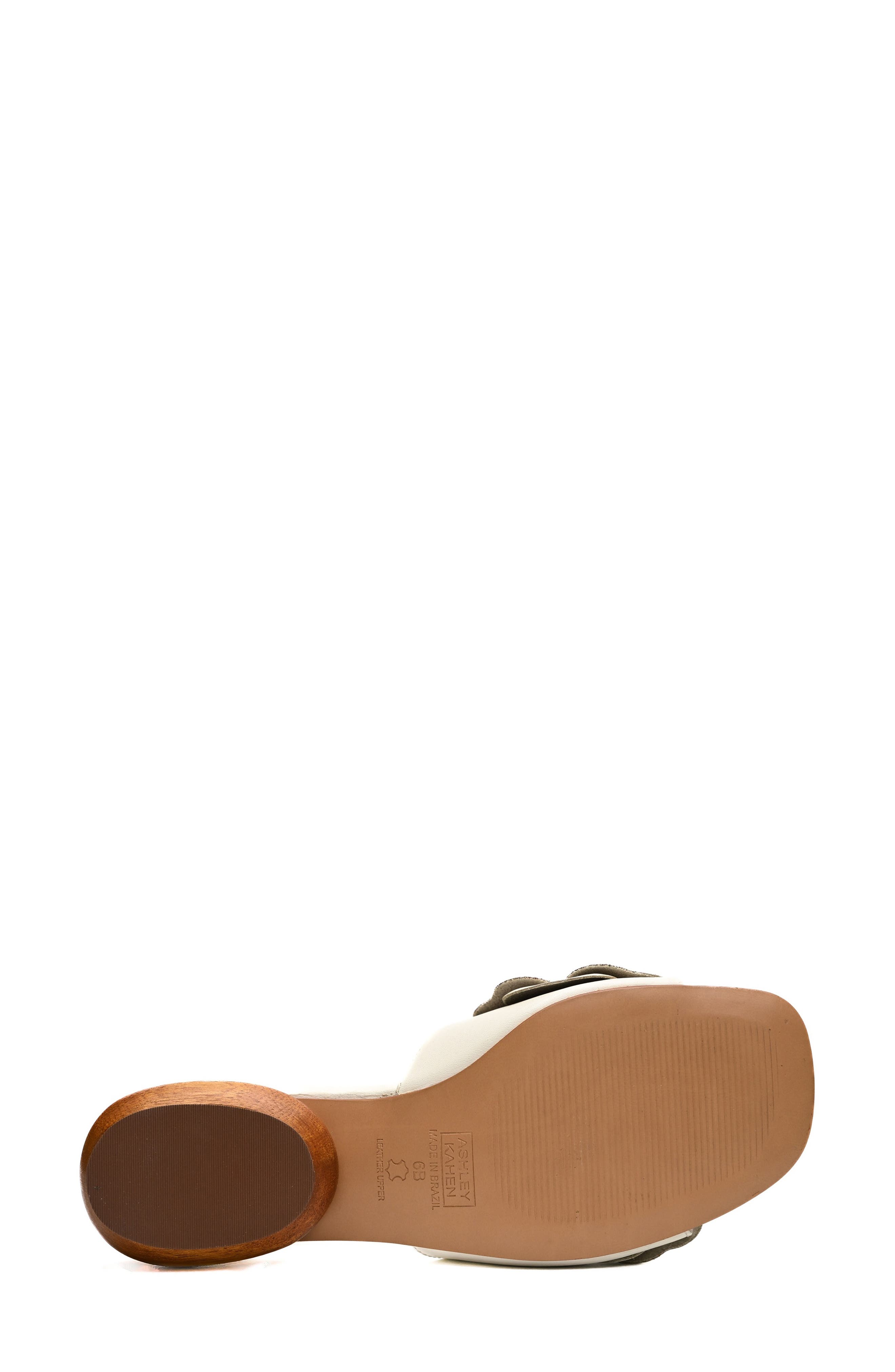 Rose Floral Slide Sandal, Alternate, color, BEIGE