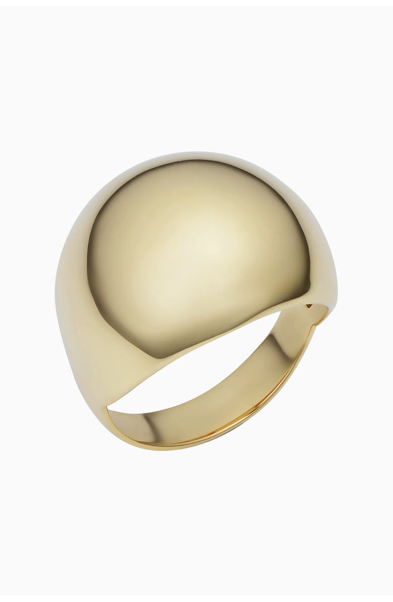 Oradina 14K Yellow Gold Bold Cupola Ring, Main, color, Yellow Gold