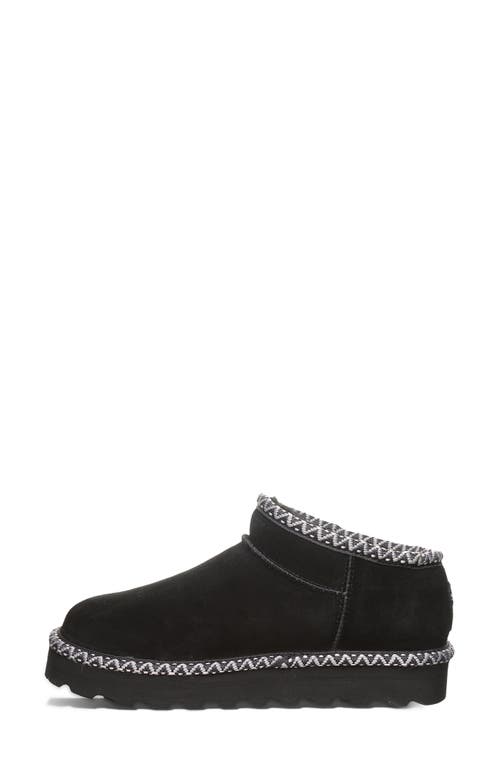 Bearpaw Jules Faux Shearling Lined Bootie In Black