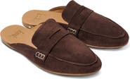 Beek Mallard Leather Flat Mule