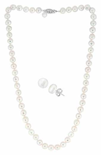 EFFY Freshwater Pearl Necklace & Earrings Set