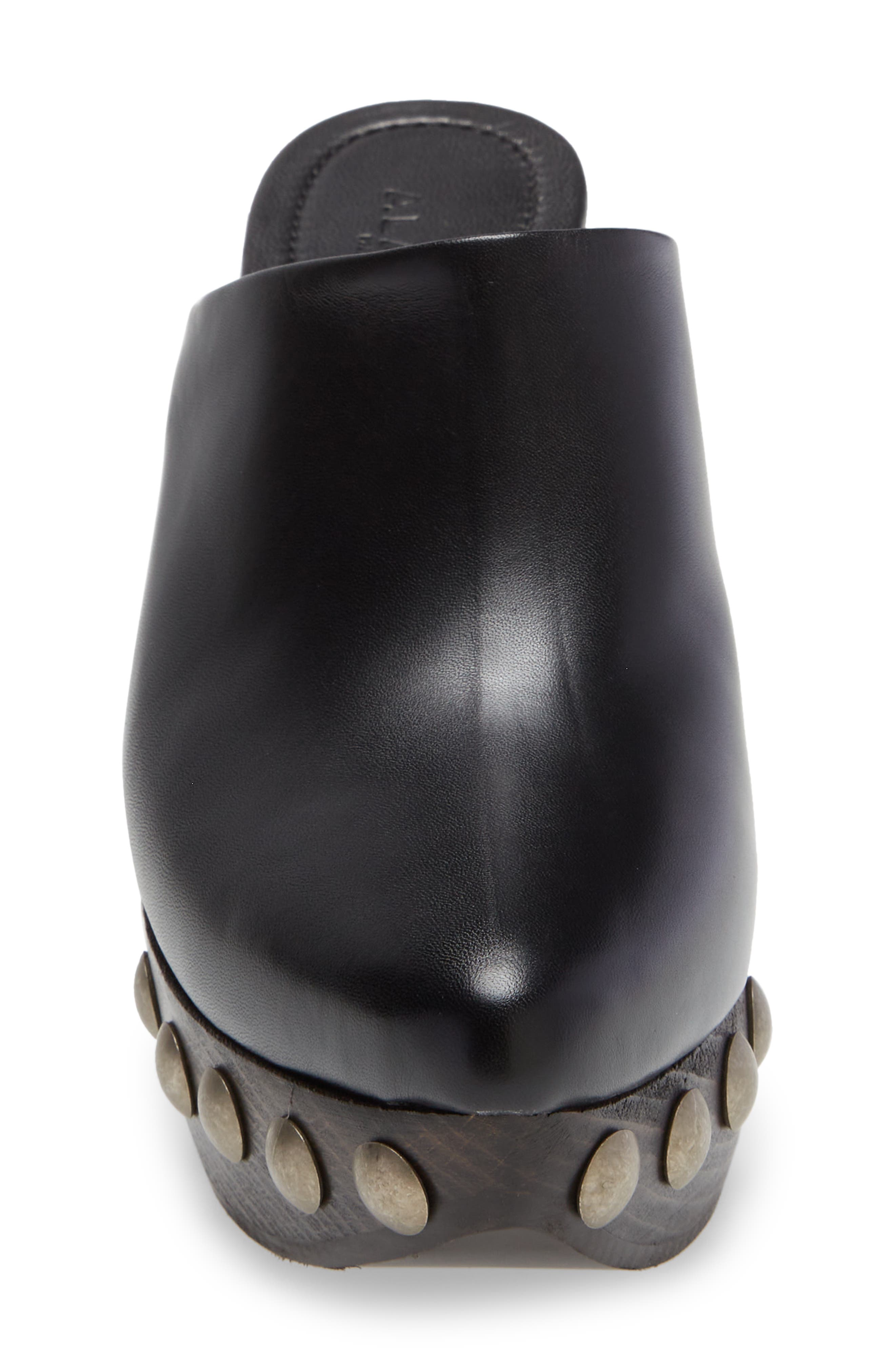 Alaïa Pointy Toe Clog, Alternate, color, 
