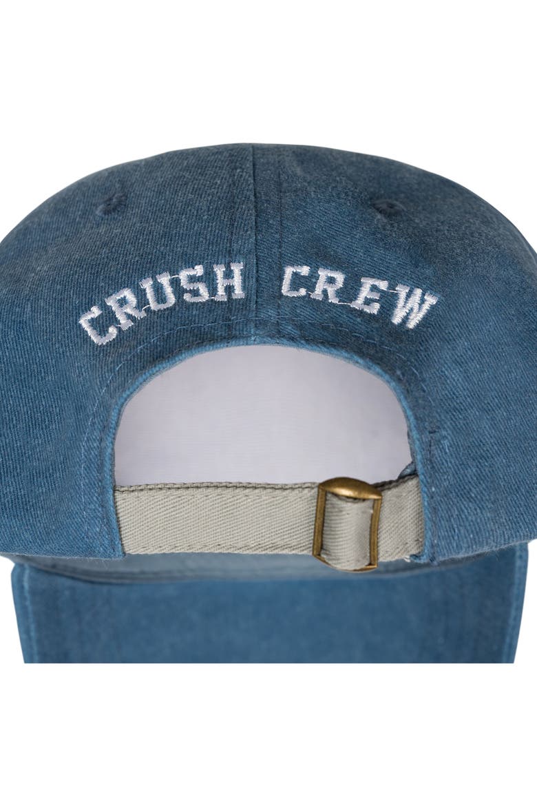Adjustable Strapback Baseball Cap, Alternate, color, Monster Jam Blue Cream