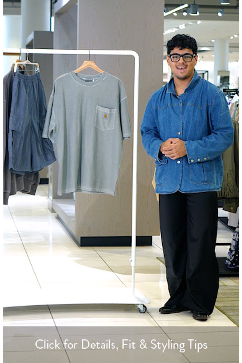Loose Fit Pocket T-Shirt video
