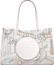 Tory Burch Small Ella Print Tote