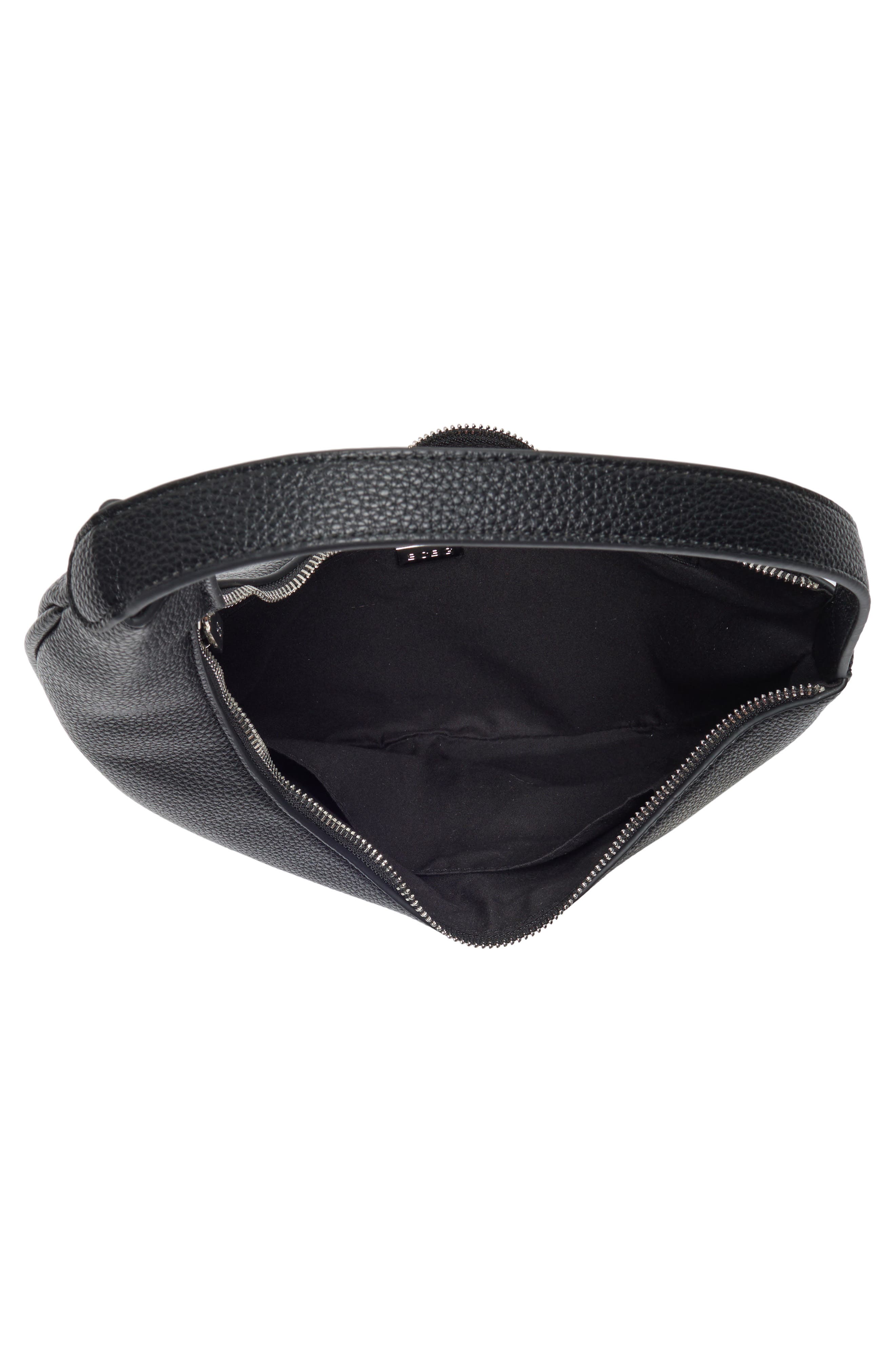 BCBG Asymmetric Shoulder Bag, Alternate, color, Black