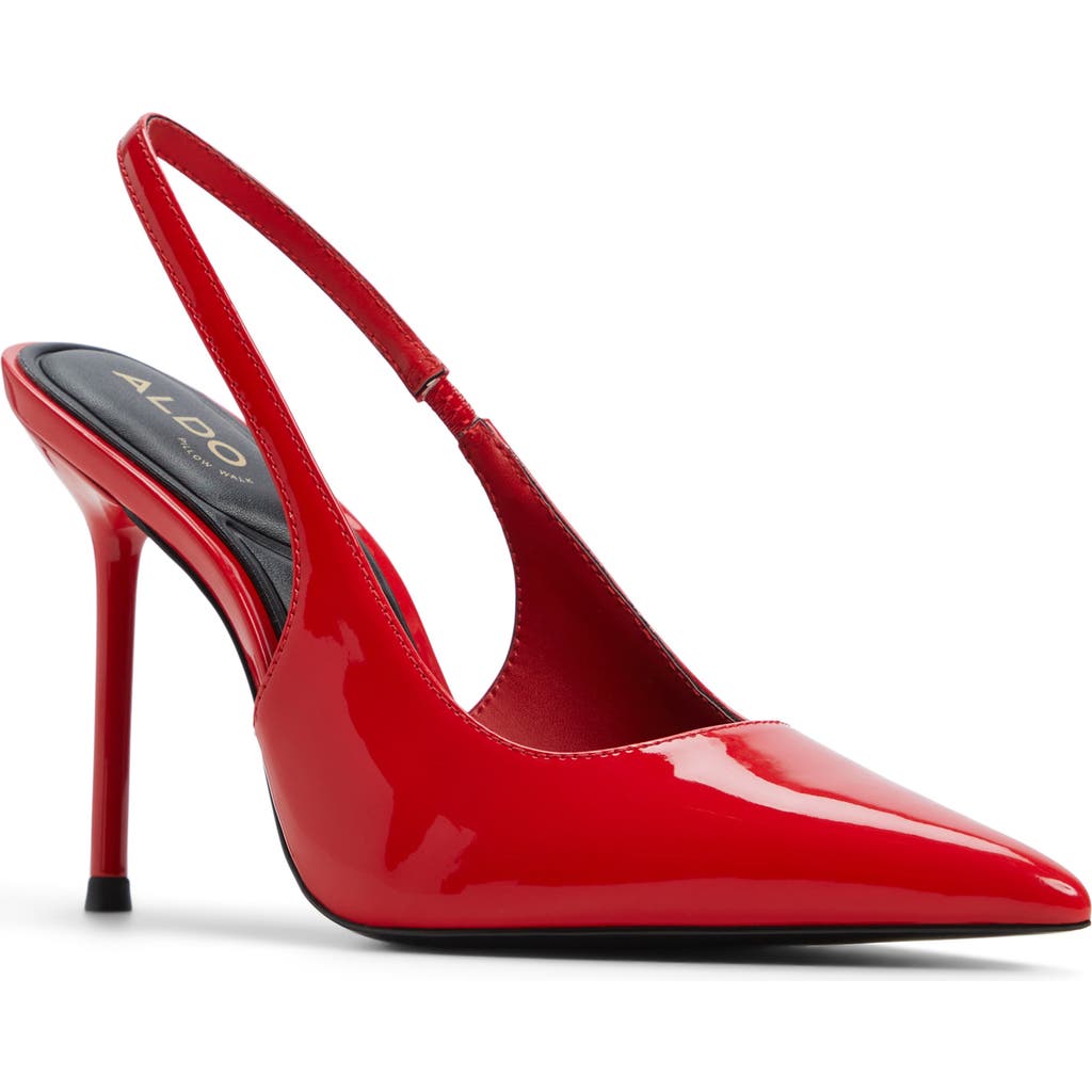 Aldo Women's Puckerup Pointed-toe Slingback Pumps In Red