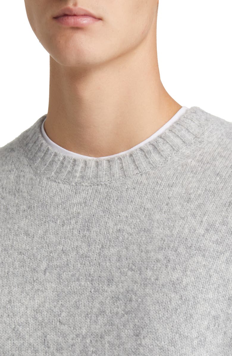 Vince Mélange Wool Blend Crewneck Sweater, Alternate, color,