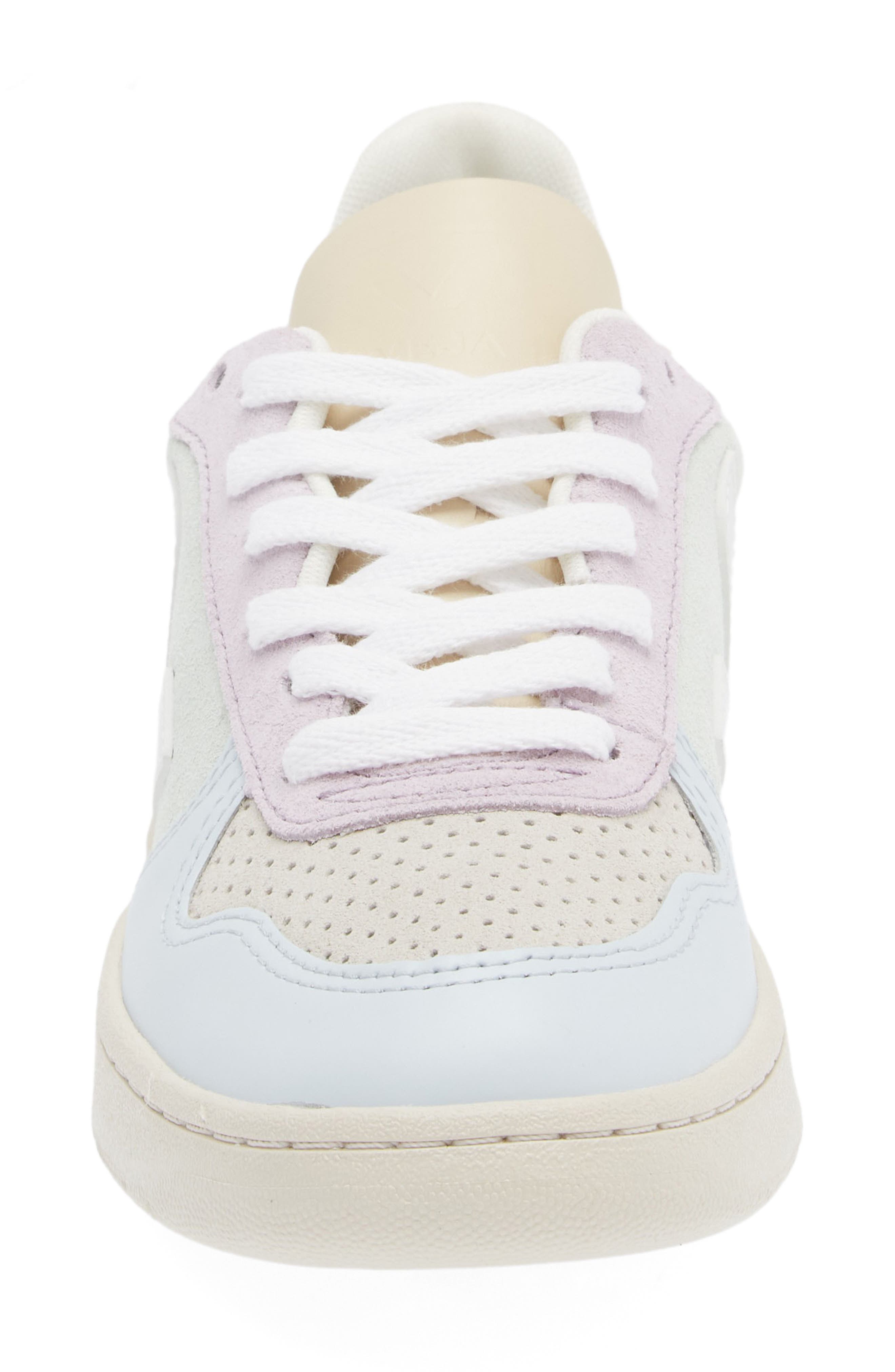 Veja V-10 Sneaker, Alternate, color, Jade White-Multi