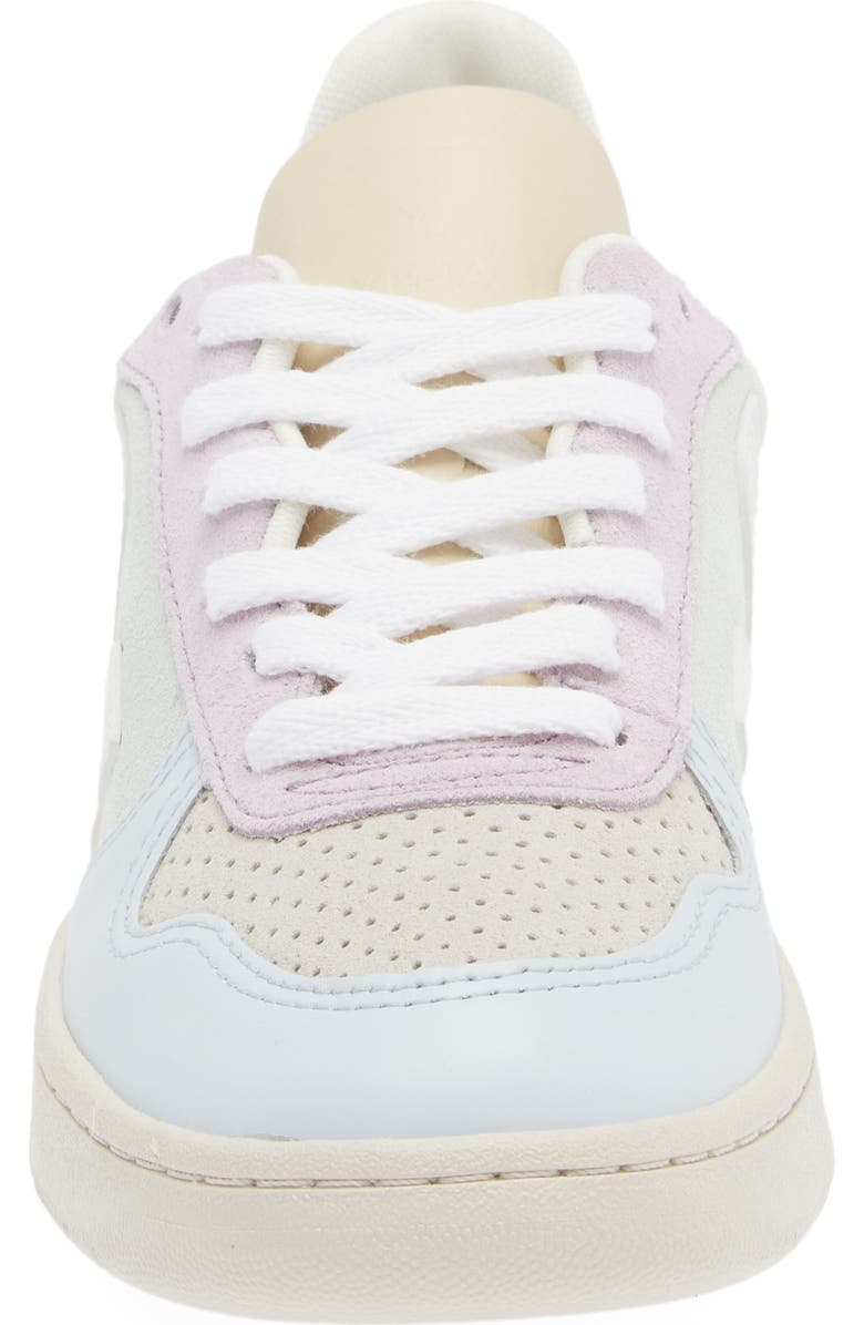 Veja V-10 Sneaker, Alternate, color, Jade White-Multi