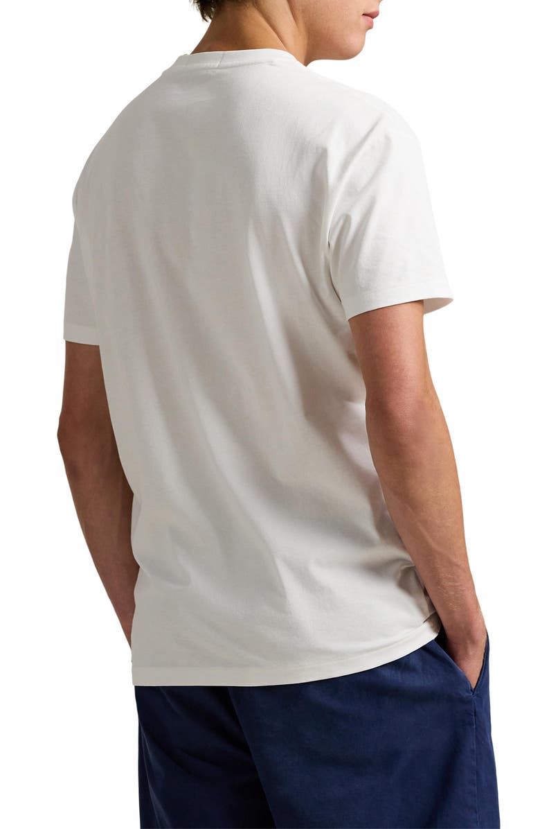 Polo Ralph Lauren Logo Graphic T-Shirt, Alternate, color, White