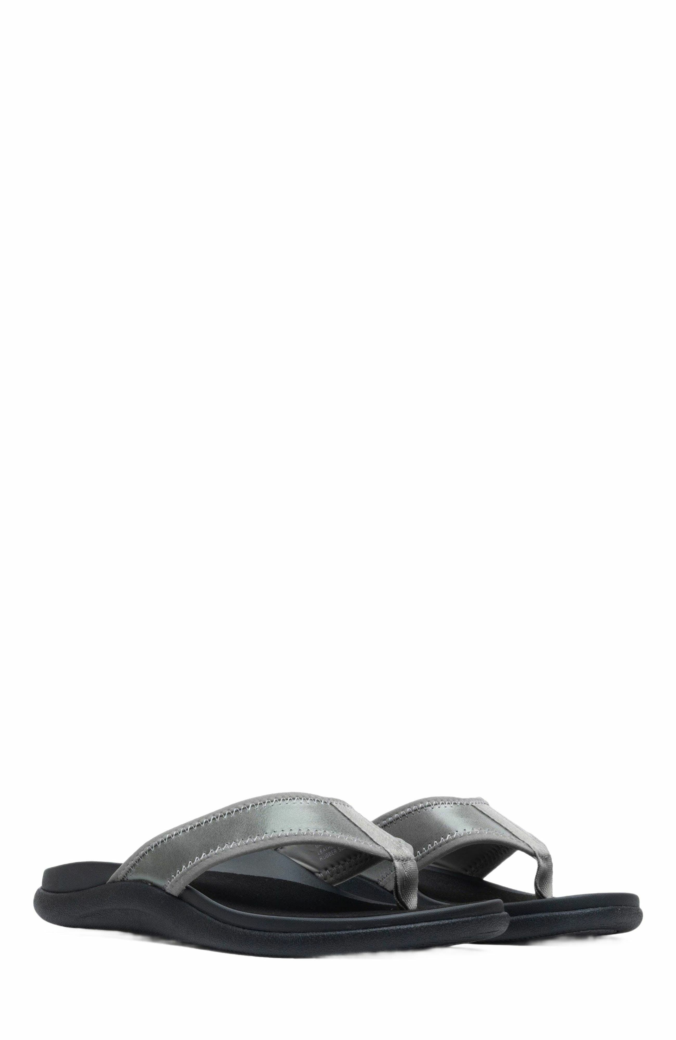 Laguna Sandal, Alternate, color, Metallic - Regular