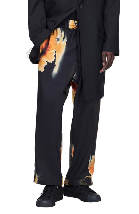 Allover Print Sport Uniform Track Pants