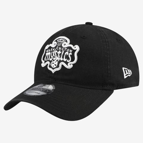 Men's New Era Black Washington Mystics 9TWENTY Adjustable Hat