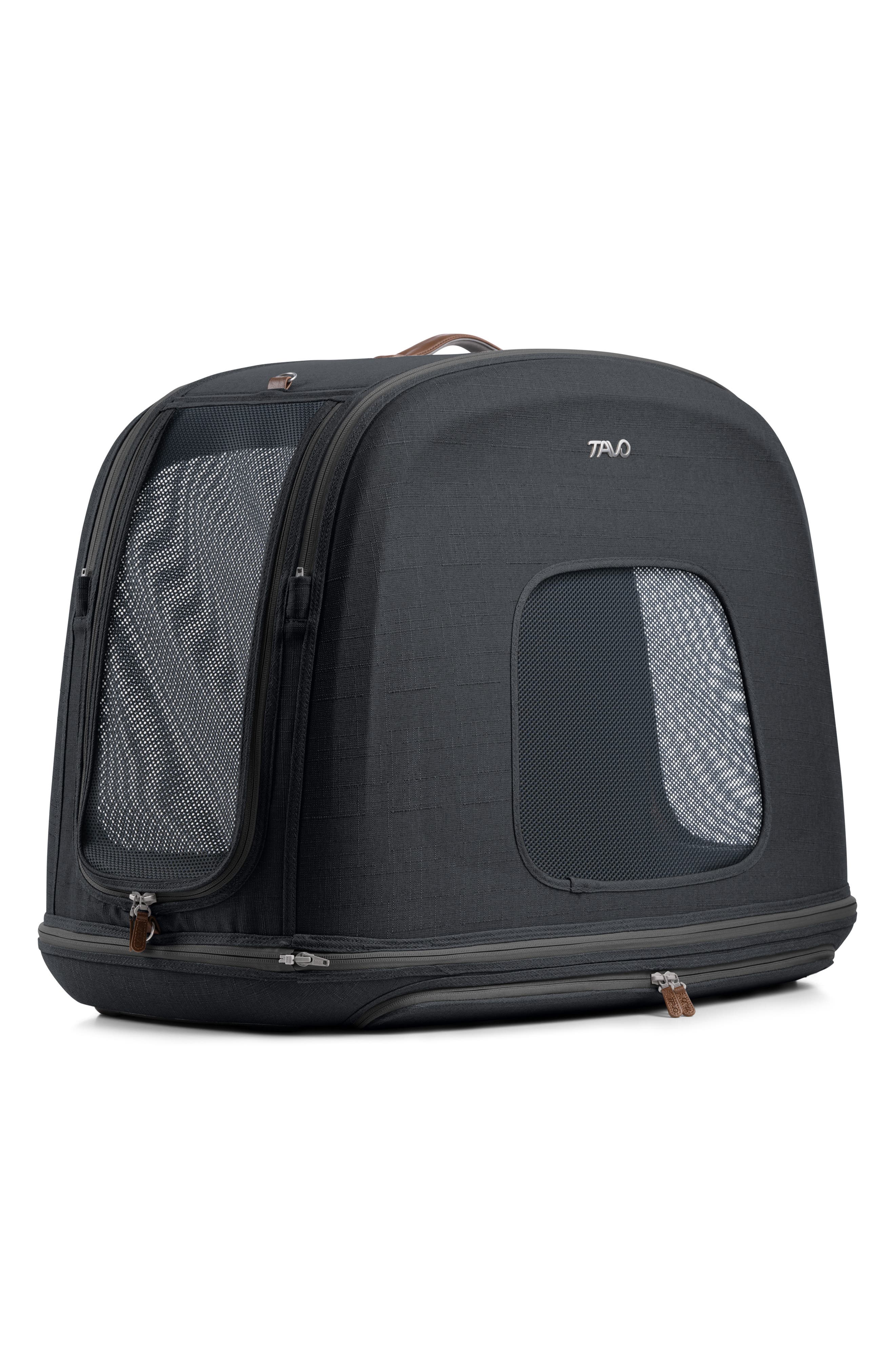 TAVO PETS Crispin Pet Travel Crate in Black at Nordstrom, Size Medium