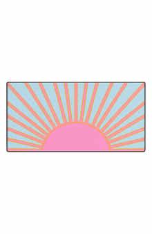 Deny Designs Eil Abstract Retro Desk Mat