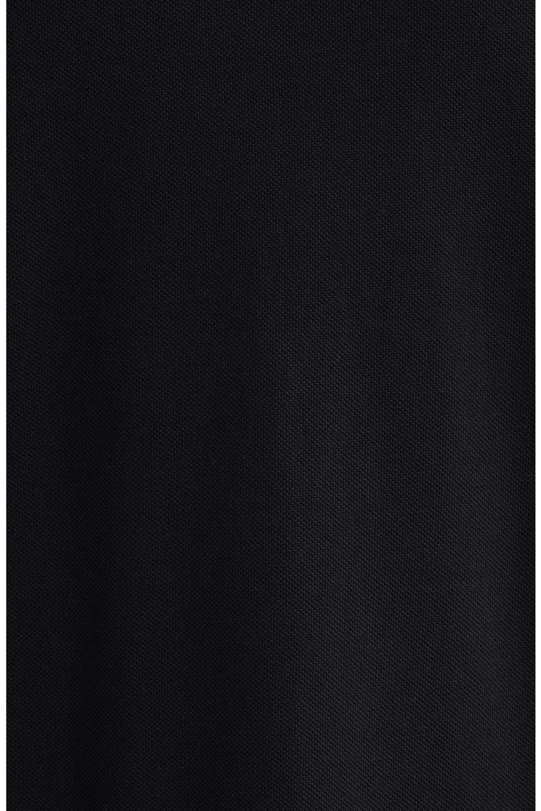 Taddy Cotton Piqué T-Shirt, Alternate, color, BLACK