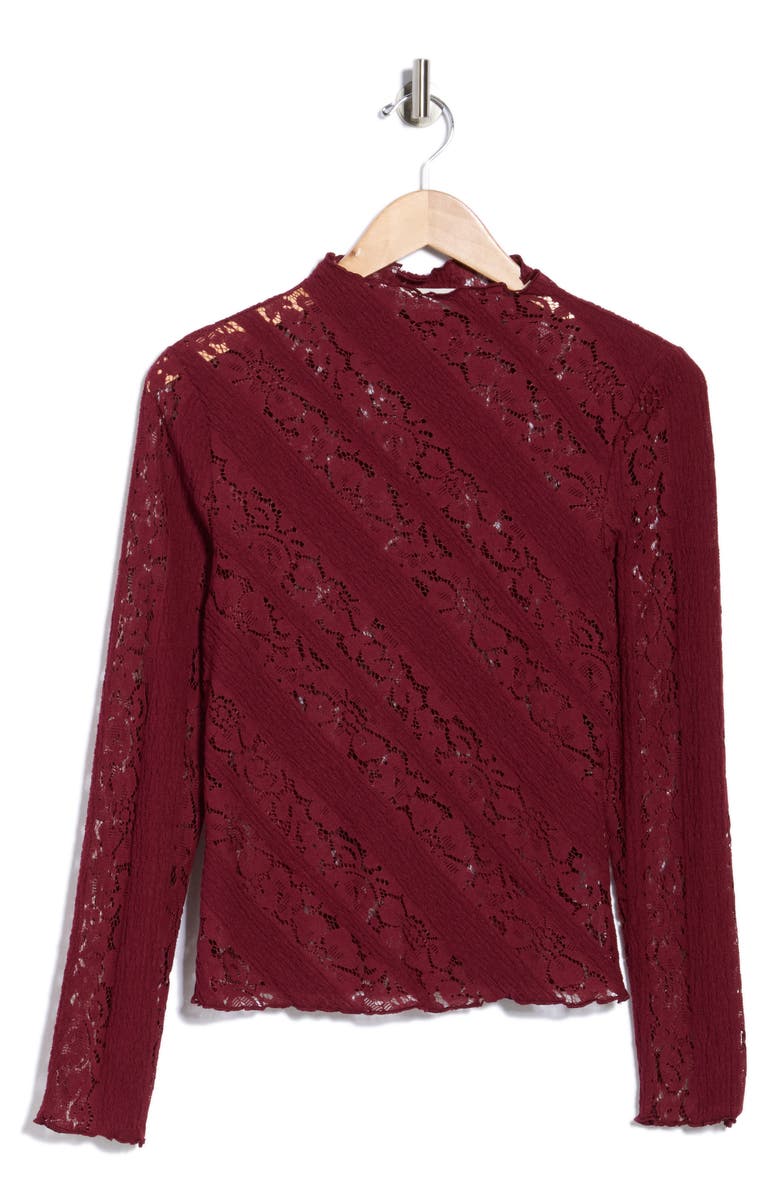 Long Sleeve Lace Top