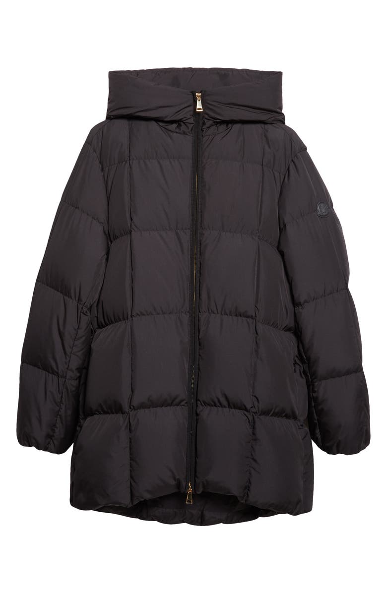 Moncler Darbon Down Puffer Jacket, Alternate, color, Black
