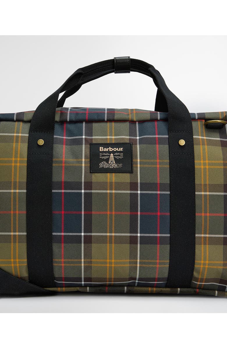 Barbour Torridon Tartan Flight Holdall Duffle Bag, Alternate, color, Classic Tartan