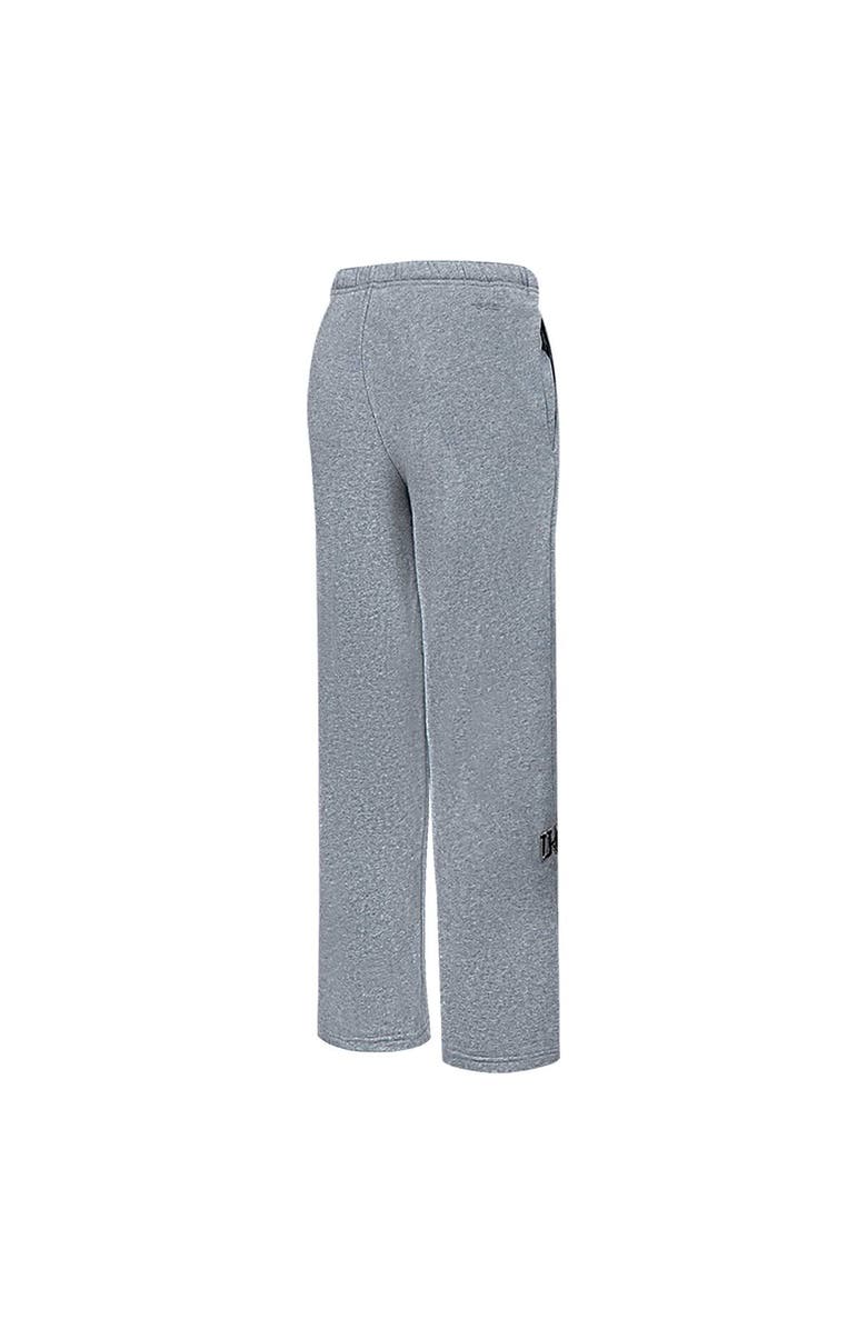 PRO STANDARD Women's Pro Standard Heather Charcoal Michigan Wolverines Tonal Neutral Relaxed Fit Fleece Sweatpants, Alternate, color, Heather Charcoal