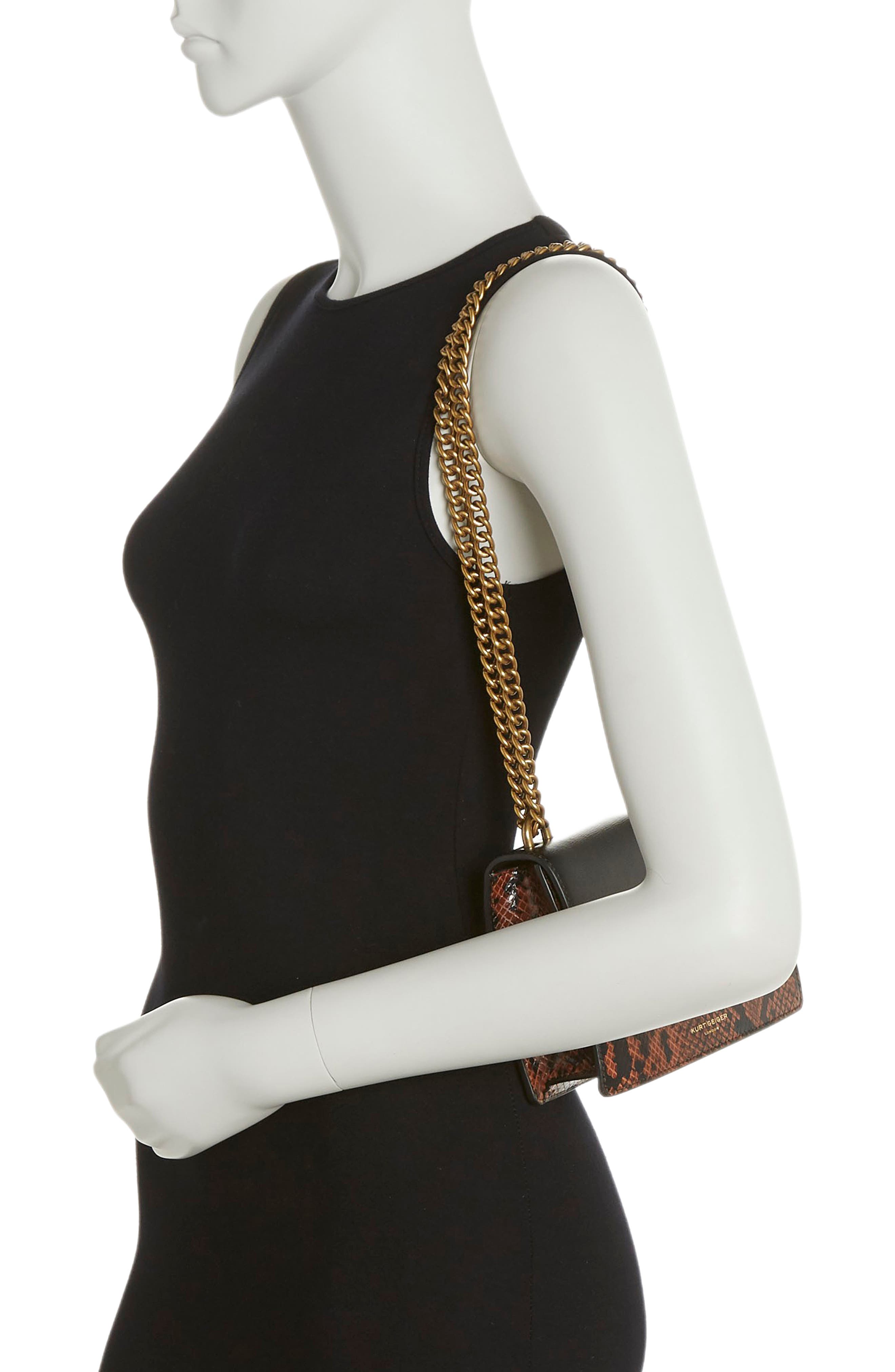 Kurt Geiger London Shoreditch Eagle Shoulder Bag, Alternate, color, 