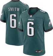 Nike Men's Nike DeVonta Smith Midnight Green Philadelphia Eagles Team Game Jersey