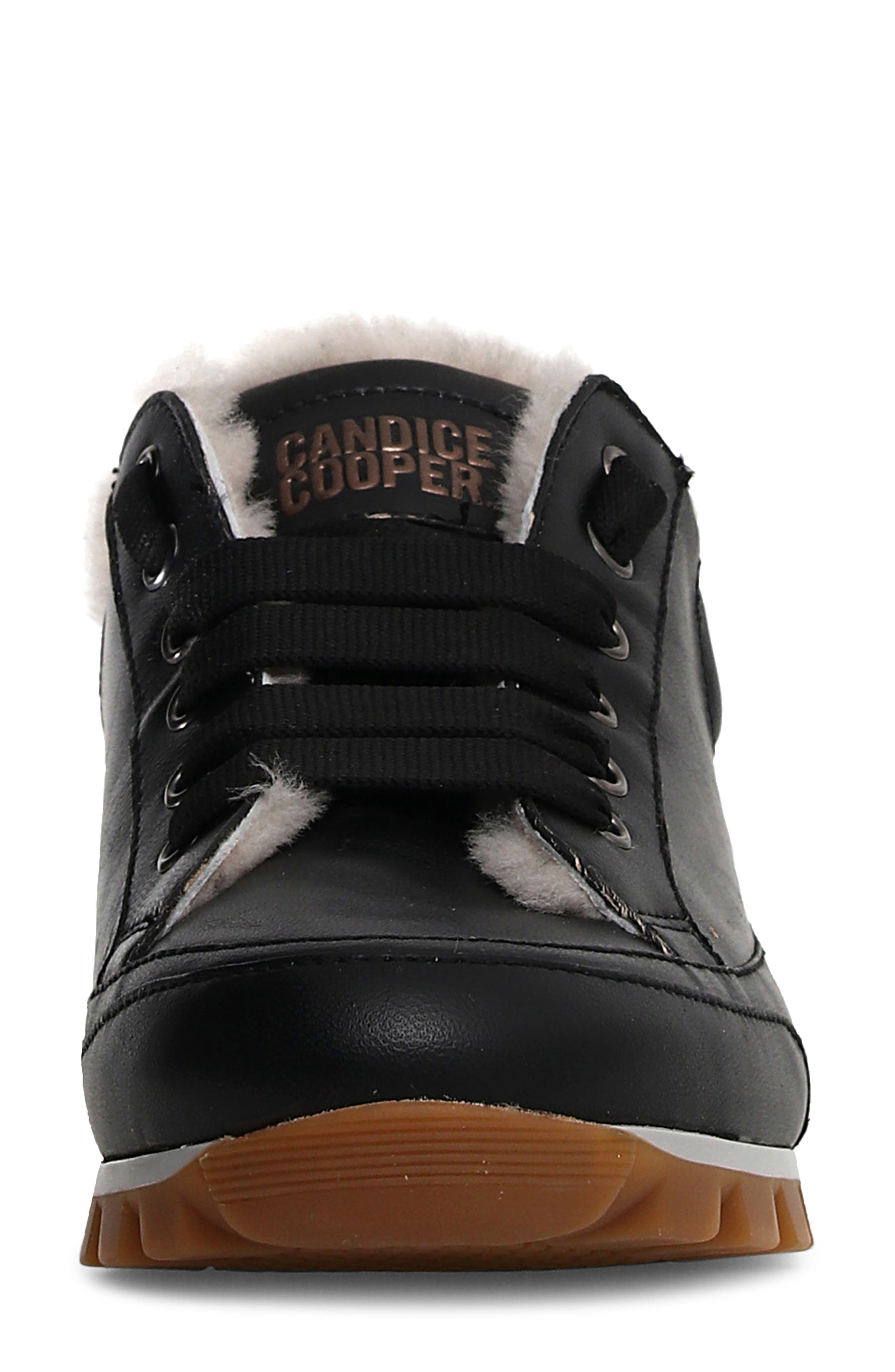 Candice Cooper Runlo Genuine Shearling Lined Sneaker, Alternate, color, 